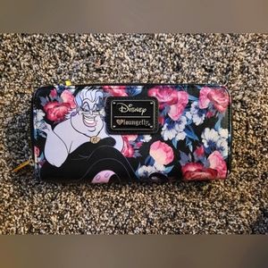 Disney Loungefly Villain wallet with flowers